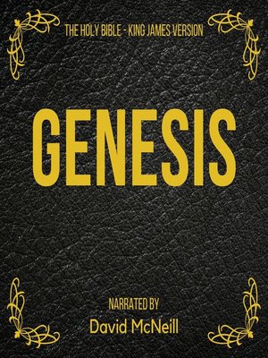 cover image of The Holy Bible--Genesis
